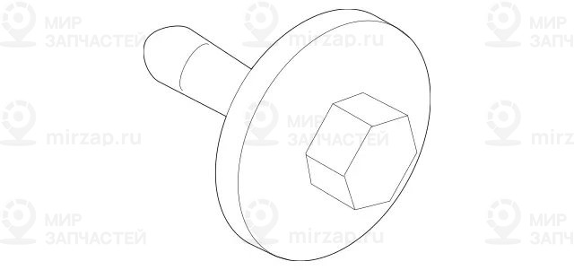 Запчасть Mercedes-Benz A0009907506