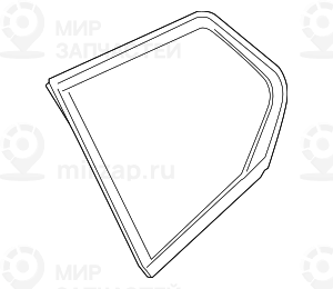 Неподвижное Боковое Стекло Л Зд
 BMW 51377431147