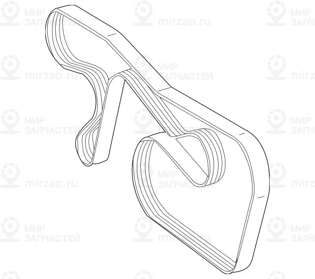 Запчасть Mercedes-Benz A0019938396