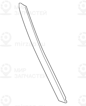 Деревянная планка, тополь Л Пд BRAUN
 BMW 51416959333
