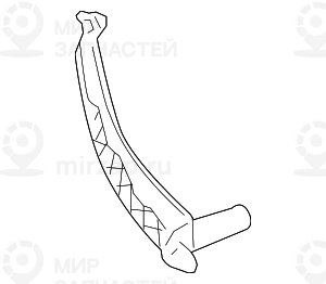 Держатель ручки П TABAK
 BMW 51416969408