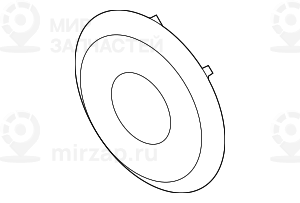 Накладка динамика Л BASALTGRAU
 BMW 51417116061