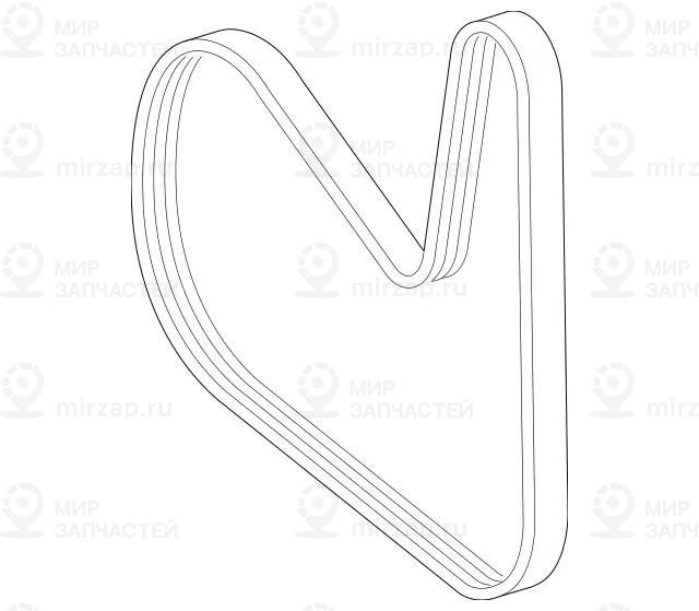 Запчасть Mercedes-Benz A0039934196