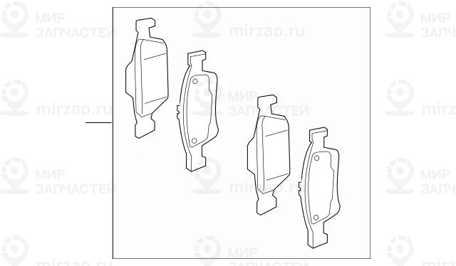 Запчасть Mercedes-Benz A0054204320