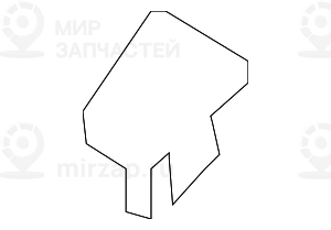 Накладка кнопки запирания
 BMW 51417293219