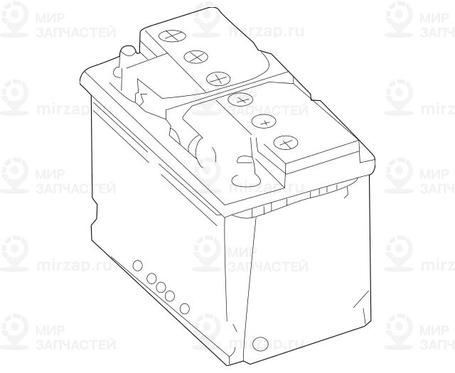 Запчасть Mercedes-Benz A005541090126