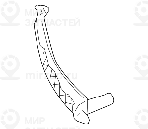 Держатель ручки п
 BMW 51417356128