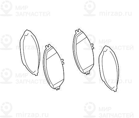 Запчасть Mercedes-Benz A008420182064