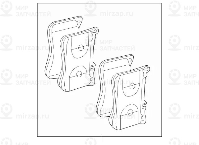 Запчасть Mercedes-Benz A0084203320