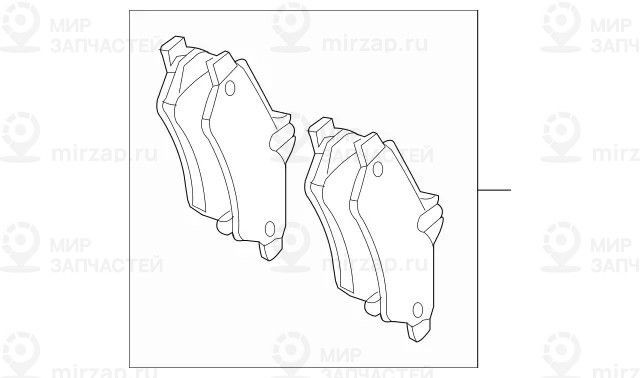 Запчасть Mercedes-Benz A0084205120