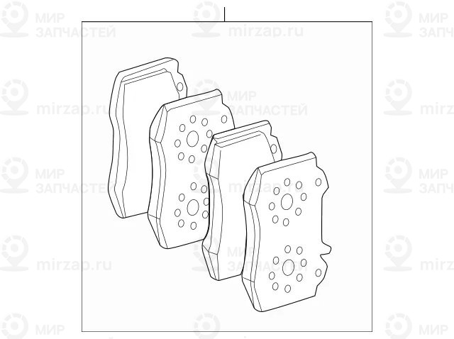 Запчасть Mercedes-Benz A0084206120