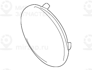 Накладка динамика Л GRAU
 BMW 51418224377