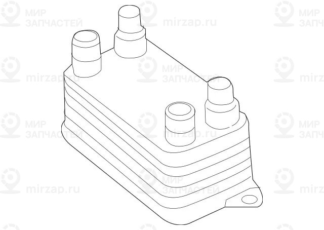 Масляный радиатор
 Mercedes-Benz A0995001100
