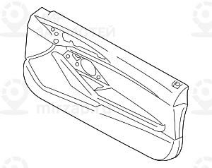 Torverkleidung Rechts
 BMW 51419892572