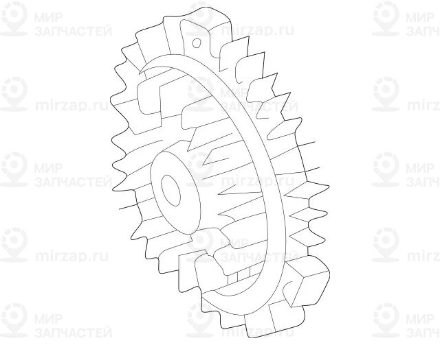 Запчасть Mercedes-Benz A1042000122