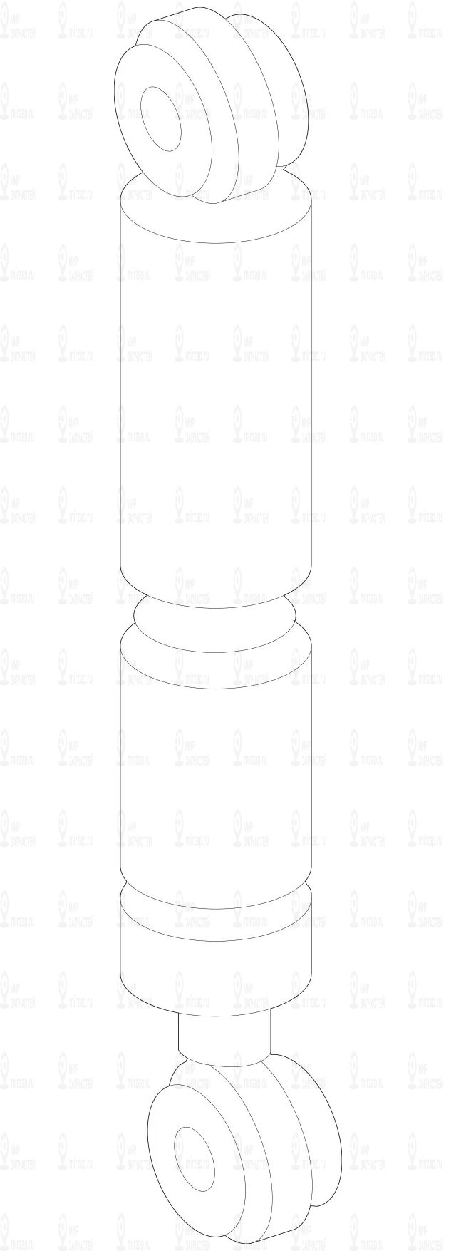 Амортизатор
 Mercedes-Benz A1112000414