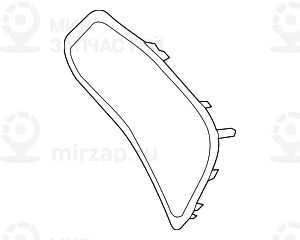 Накладка динамика П ELFENBEINWEISS
 BMW 51427262346
