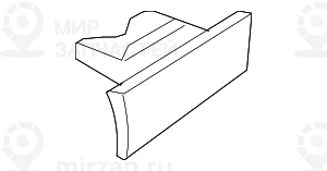 Скоба 0,8MM
 BMW 51429146595