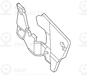 Akustikvlies Hinten L
 BMW 51435A11B13