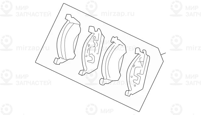 Запчасть Mercedes-Benz A1634201020