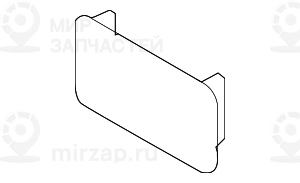 Защитный колпачок Airbag HIMMELGRAU
 BMW 51437066521