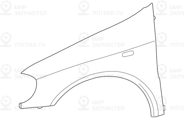 Запчасть Mercedes-Benz A1638800106