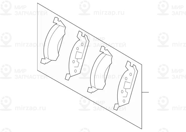 Запчасть Mercedes-Benz A1644201320