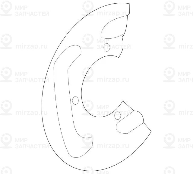 Запчасть Mercedes-Benz A1644210320