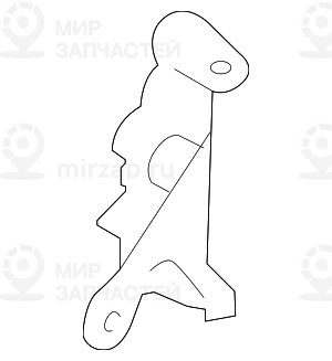 Кронштейн рычага привода капота
 BMW 51437284598