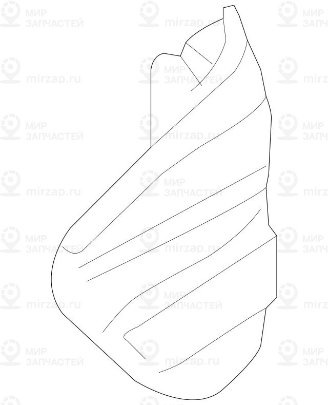 Запчасть Mercedes-Benz A1649060700