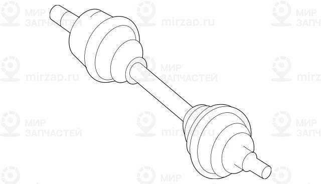 Запчасть Mercedes-Benz A1663301300