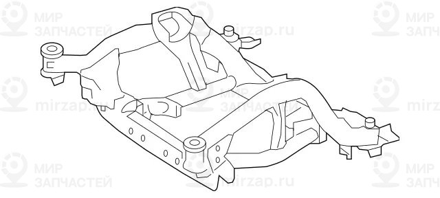 Запчасть Mercedes-Benz A1663302900