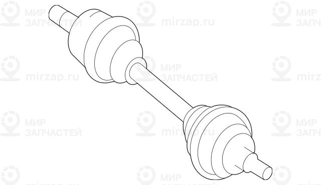 Запчасть Mercedes-Benz A1663303400