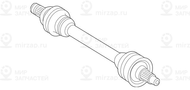 Запчасть Mercedes-Benz A1663501110
