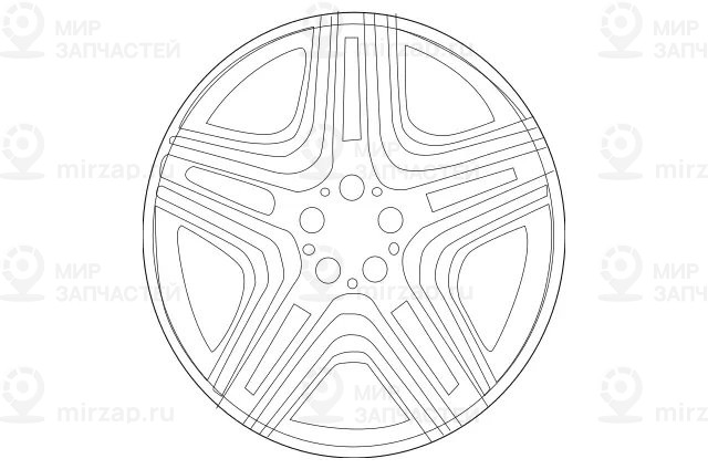 Запчасть Mercedes-Benz A16640123027X71