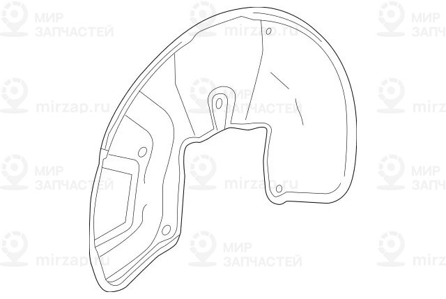 Запчасть Mercedes-Benz A1664210220