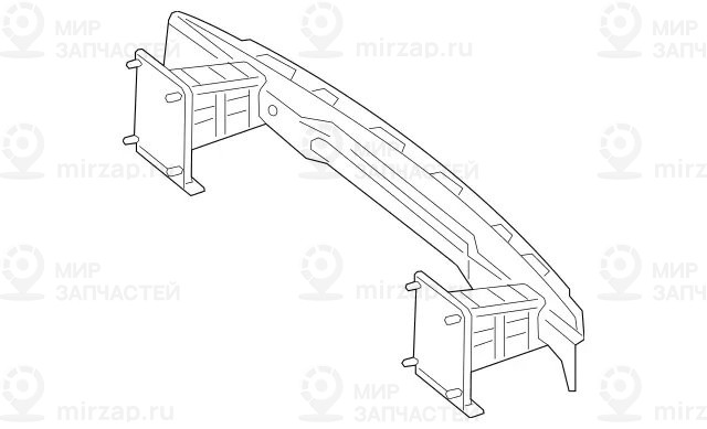 Запчасть Mercedes-Benz A1666104200