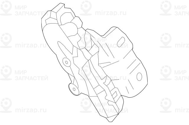 Запчасть Mercedes-Benz A1666700104