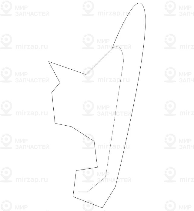 Запчасть Mercedes-Benz A1666900507