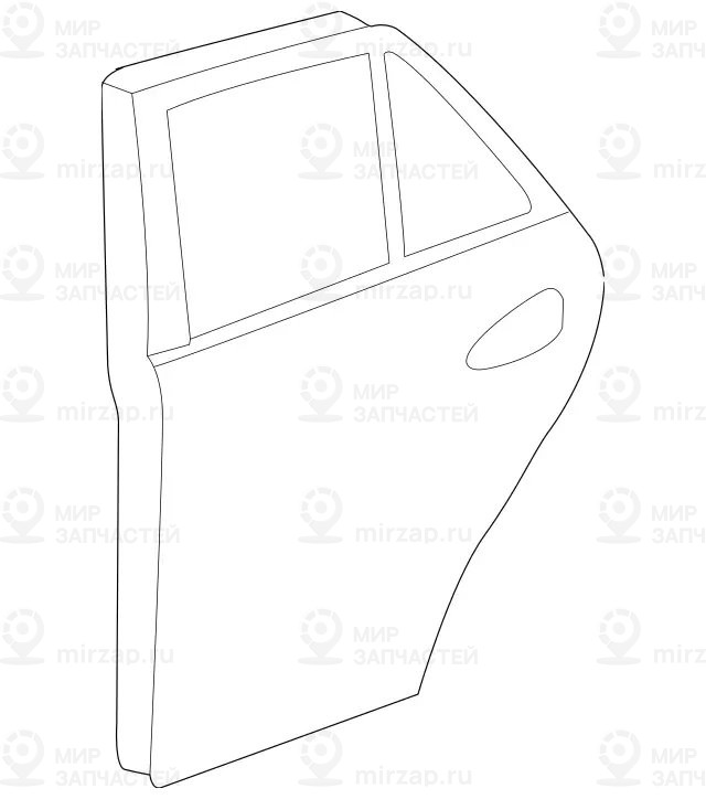 Запчасть Mercedes-Benz A1667300205