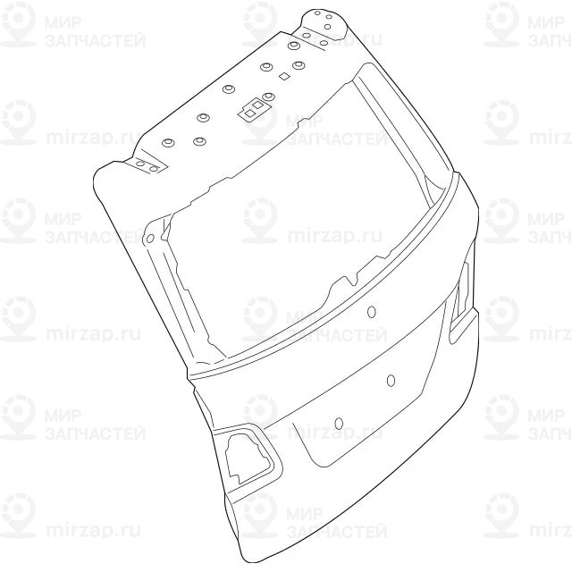 Запчасть Mercedes-Benz A1667400105