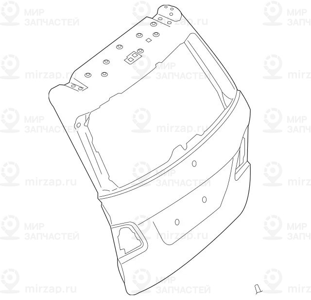 Запчасть Mercedes-Benz A1667400305