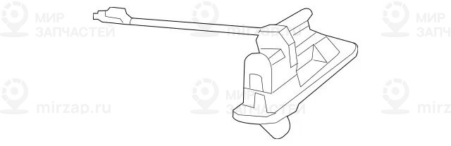 Запчасть Mercedes-Benz A1667500693