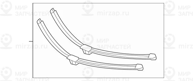 Запчасть Mercedes-Benz A1668207800