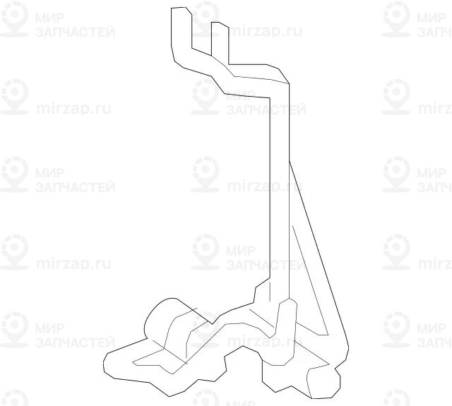 Запчасть Mercedes-Benz A1668300461