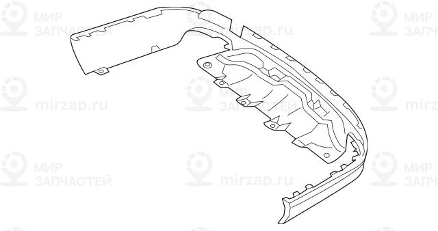 Запчасть Mercedes-Benz A166885113864