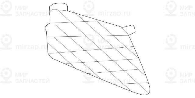 Запчасть Mercedes-Benz A1668851322
