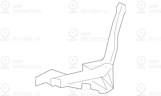 Abdeckung
 Mercedes-Benz A1668852624