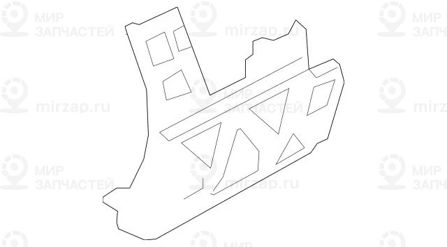 Запчасть Mercedes-Benz A1668853024