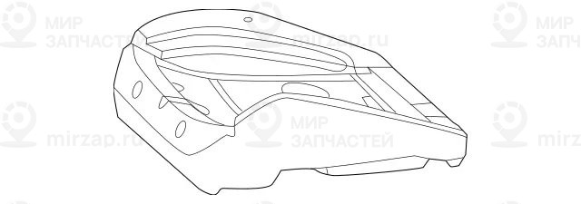 Запчасть Mercedes-Benz A1669103301